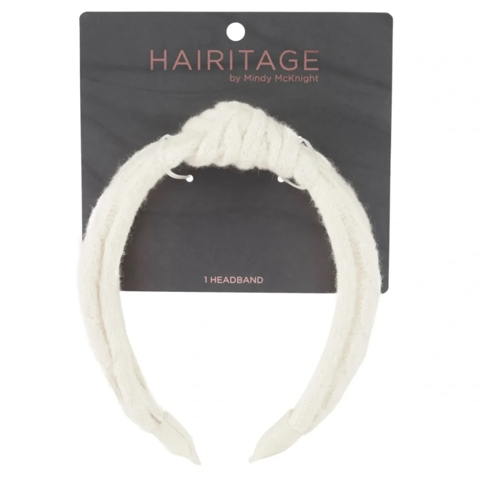 NWT-Hairitage Sweater Headband – Ivory